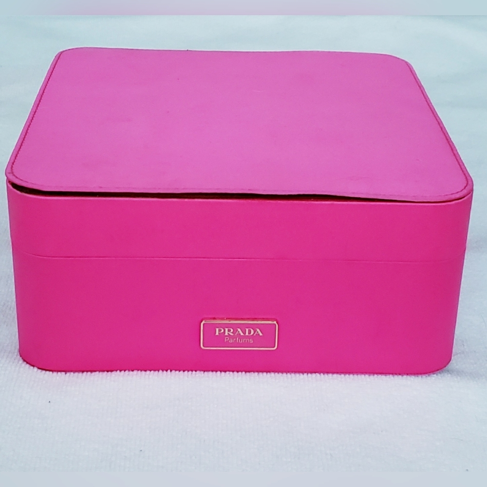Prada Promotional Gift Hot Pink Satin Box - Picture 1 of 14